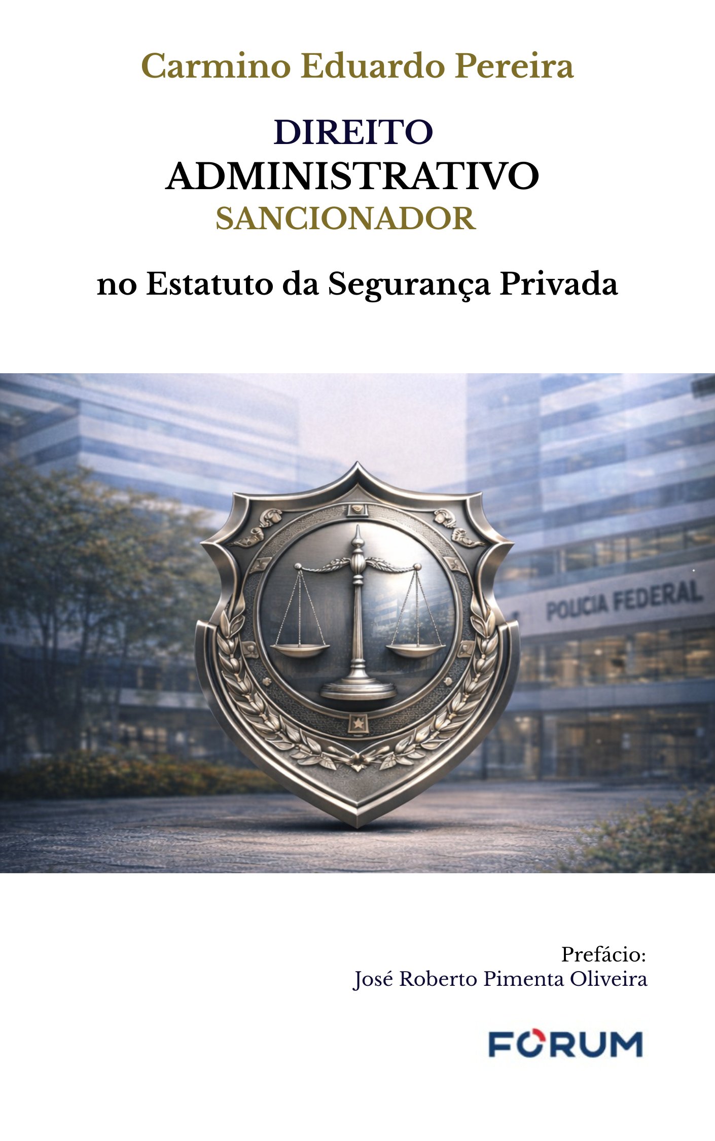 Capa do livro Direito Administrativo Sancionador no Estatuto da Segurança Privada